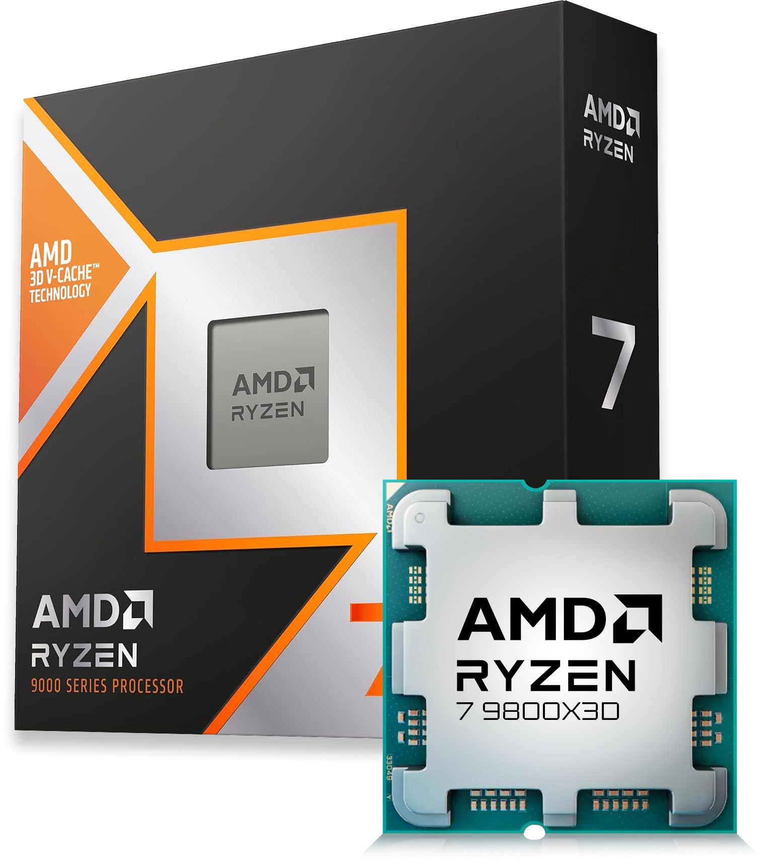 AMD Ryzen™ 7 9800X3D Gaming CPU | AM5 | Zen 5 3D V-Cache